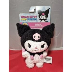 💥 JAZWARES Hello Kitty KUROMI Sanrio Squeaky Dog Toy Plush (7in) A3
